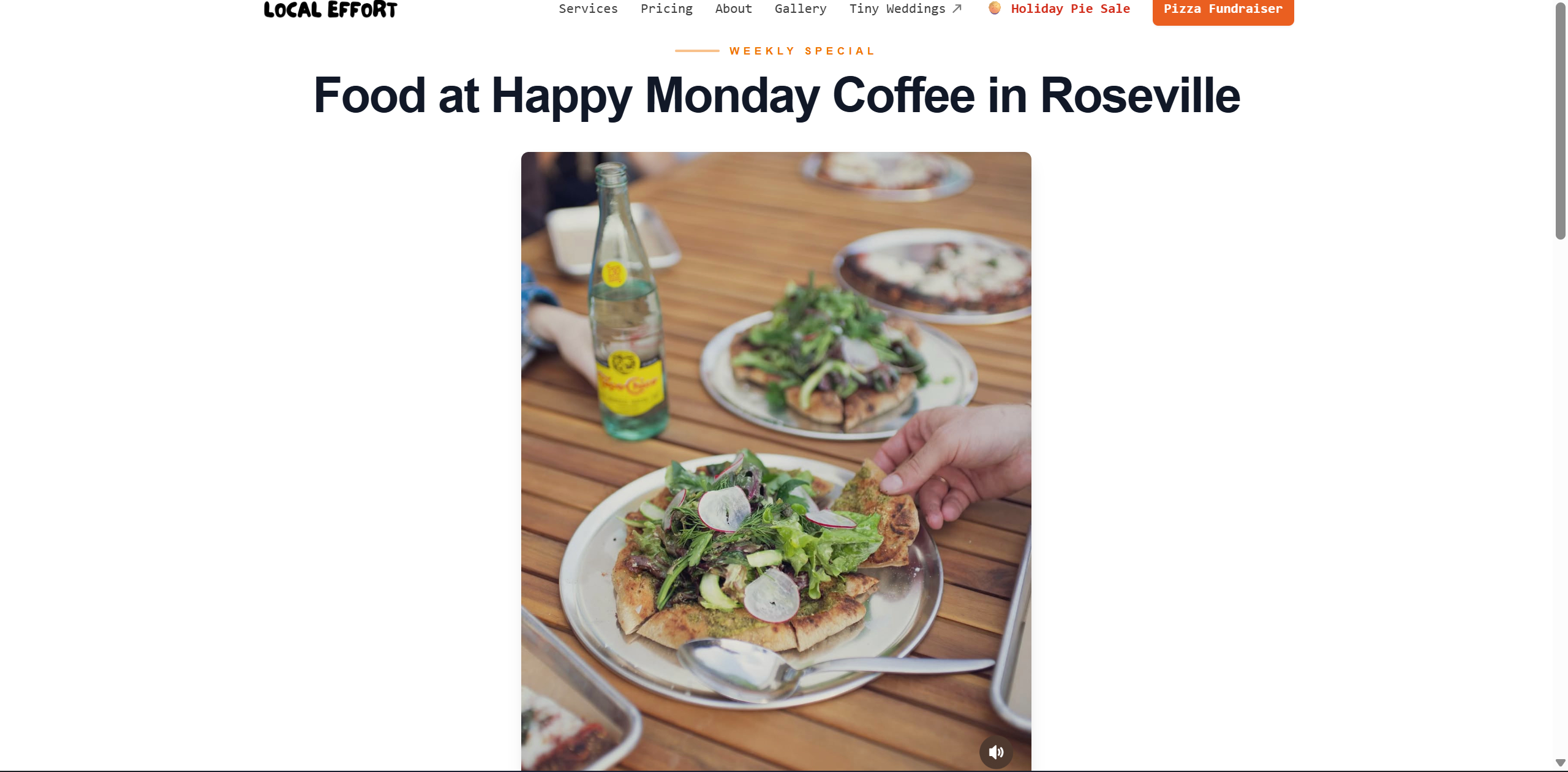 Happy Monday meals grid